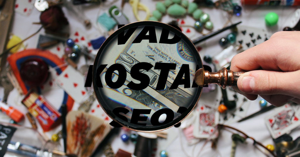 Vad kostar SEO? Och vad ingår i en SEO-tjänst?